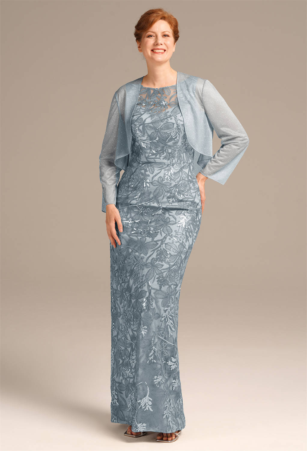 AW Queenie Mist  Mother of the Bride Dresses