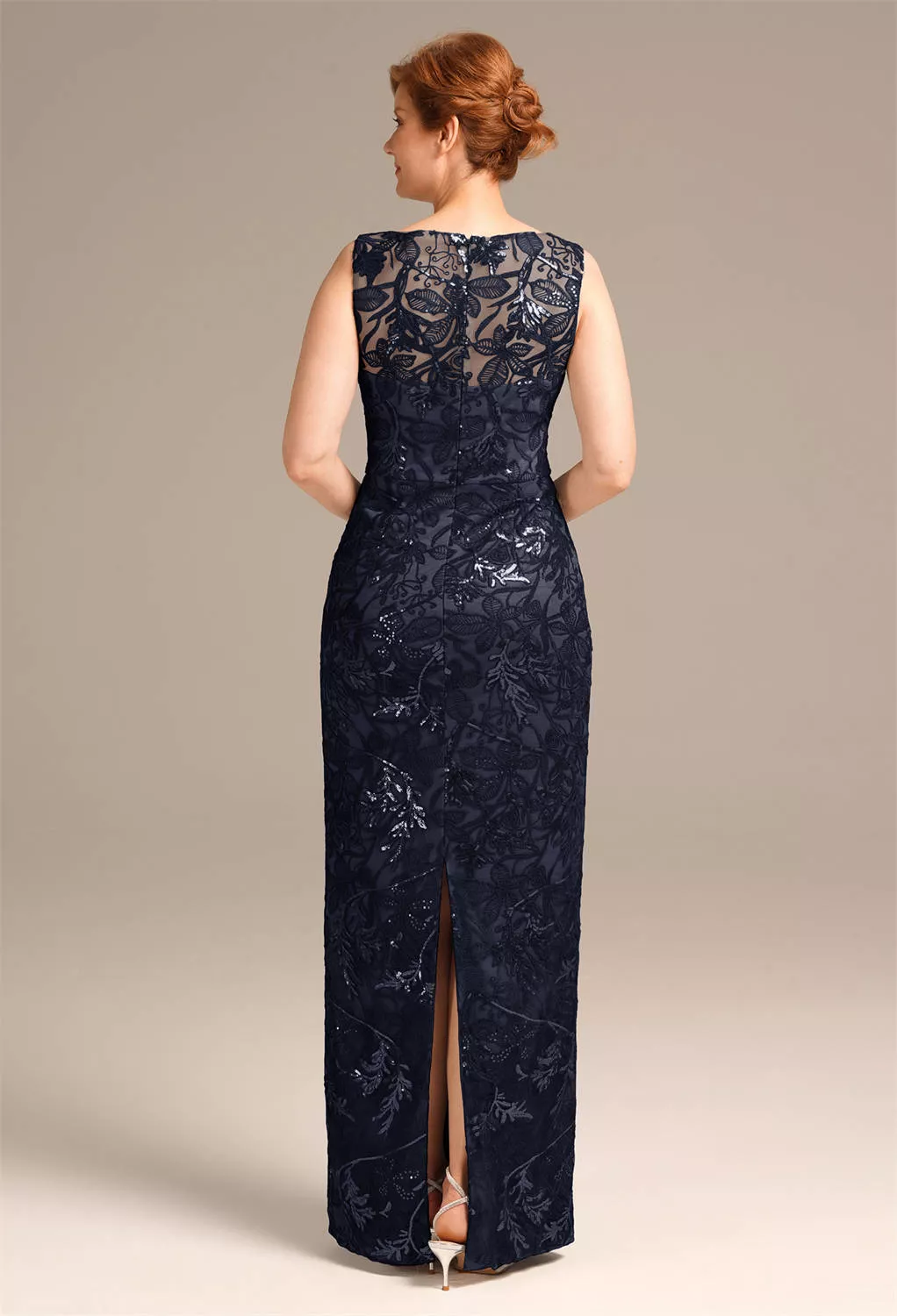 AW Queenie Navy  Mother of the Bride Dresses