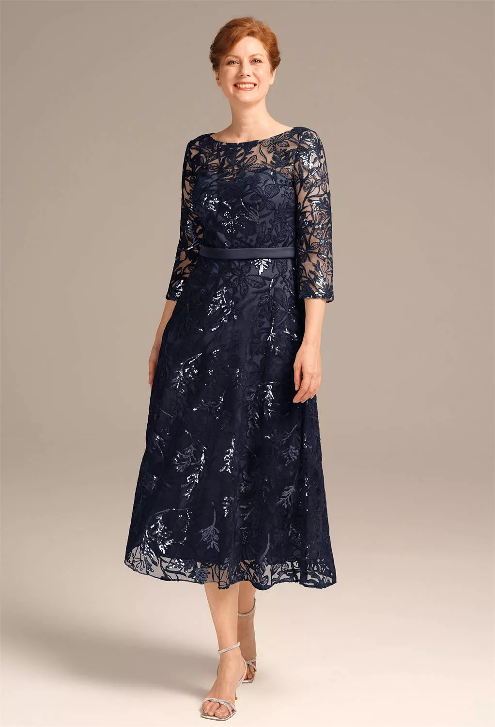 AW Larissa Navy  Mother of the Bride Dresses
