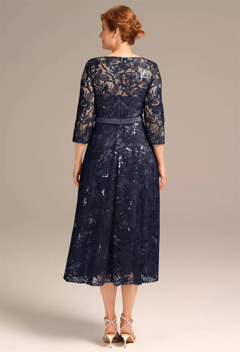 AW Larissa Navy  Mother of the Bride Dresses
