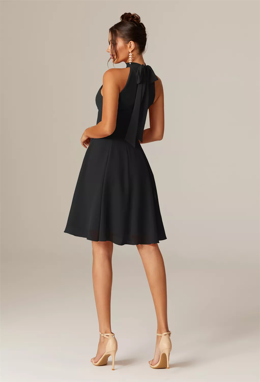 AW Lucerne Black  Spring Wedding Guest Dresses