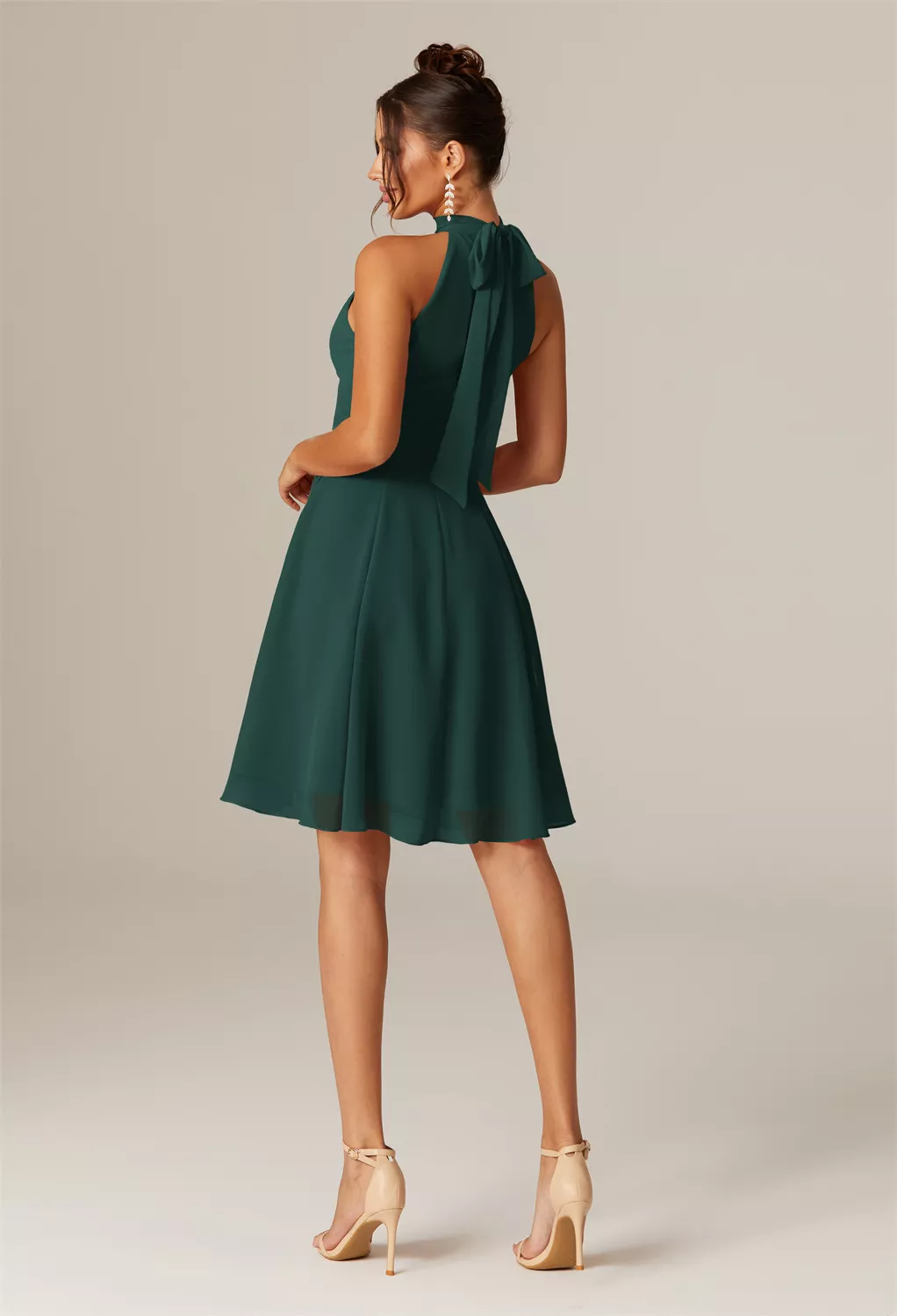 AW Lucerne Dark Emerald  Beach Wedding Guest Dresses