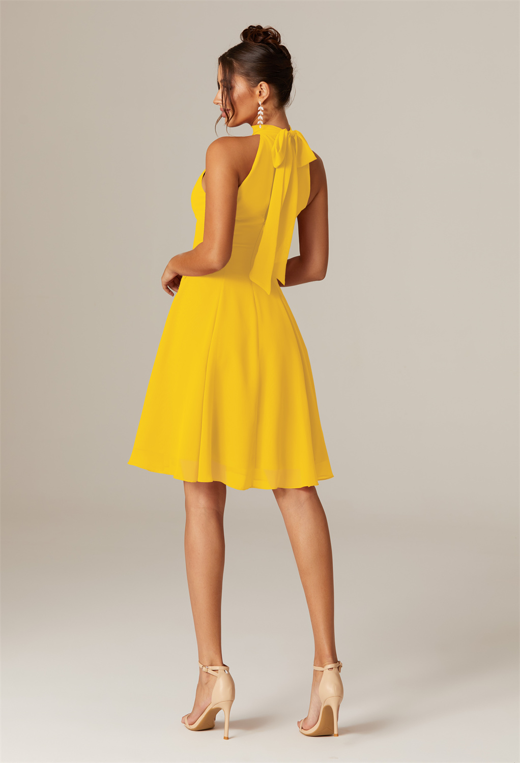 AW Lucerne Mustard Yellow  Spring Wedding Guest Dresses