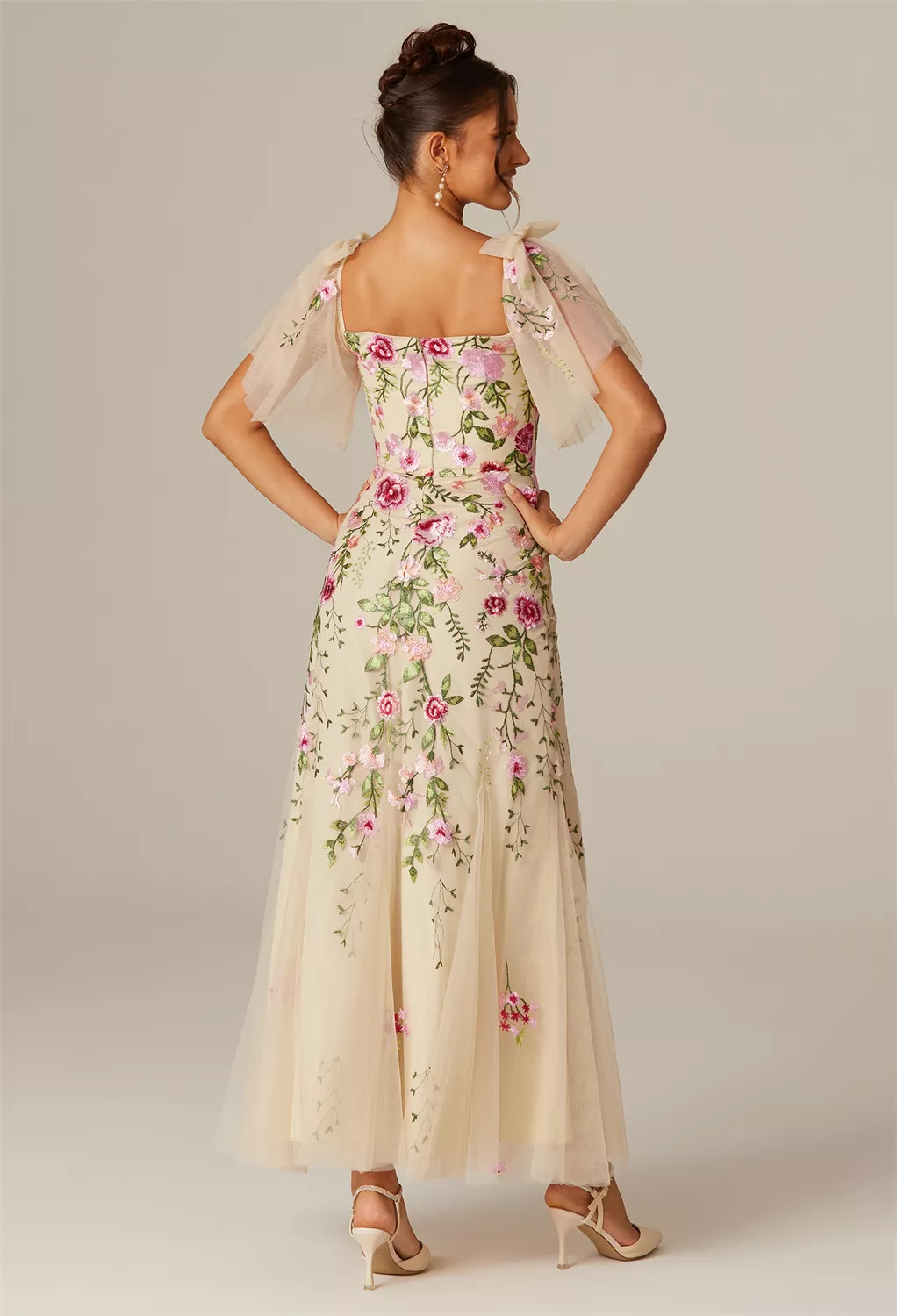 AW Carmelita Multi Color  Spring Wedding Guest Dresses