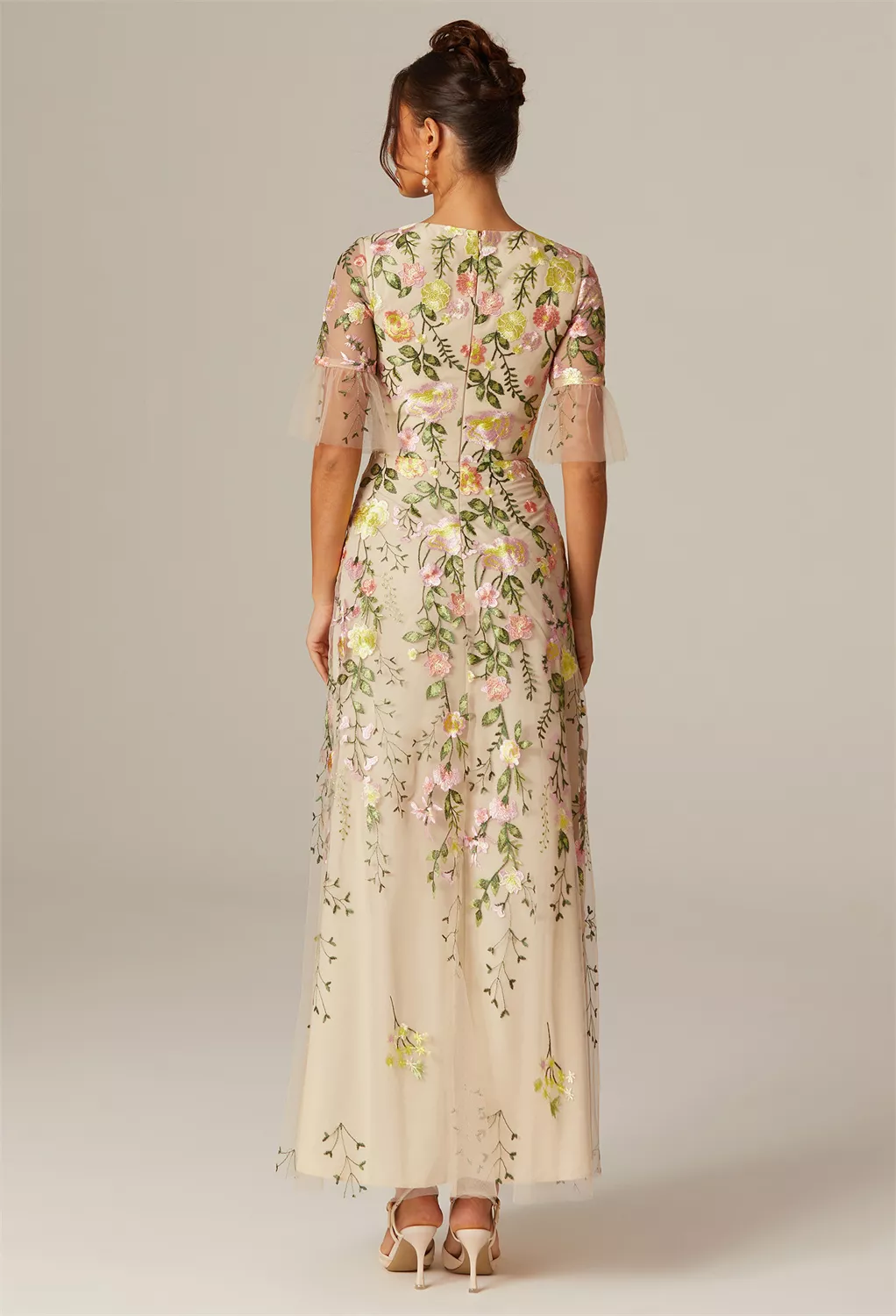 AW Carole Multi Color  Spring Wedding Guest Dresses