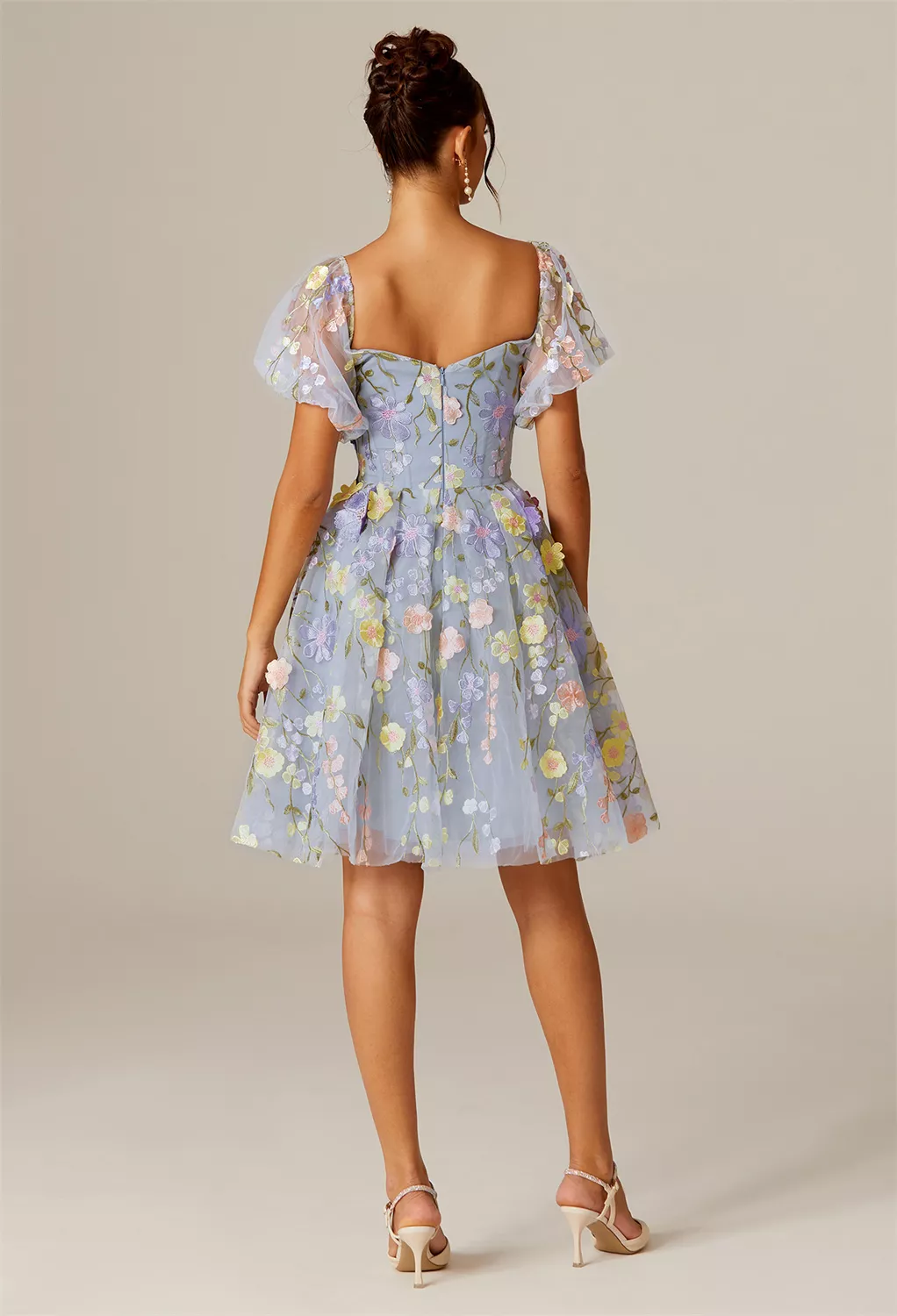 AW Cecilia Sky Blue  Dresses