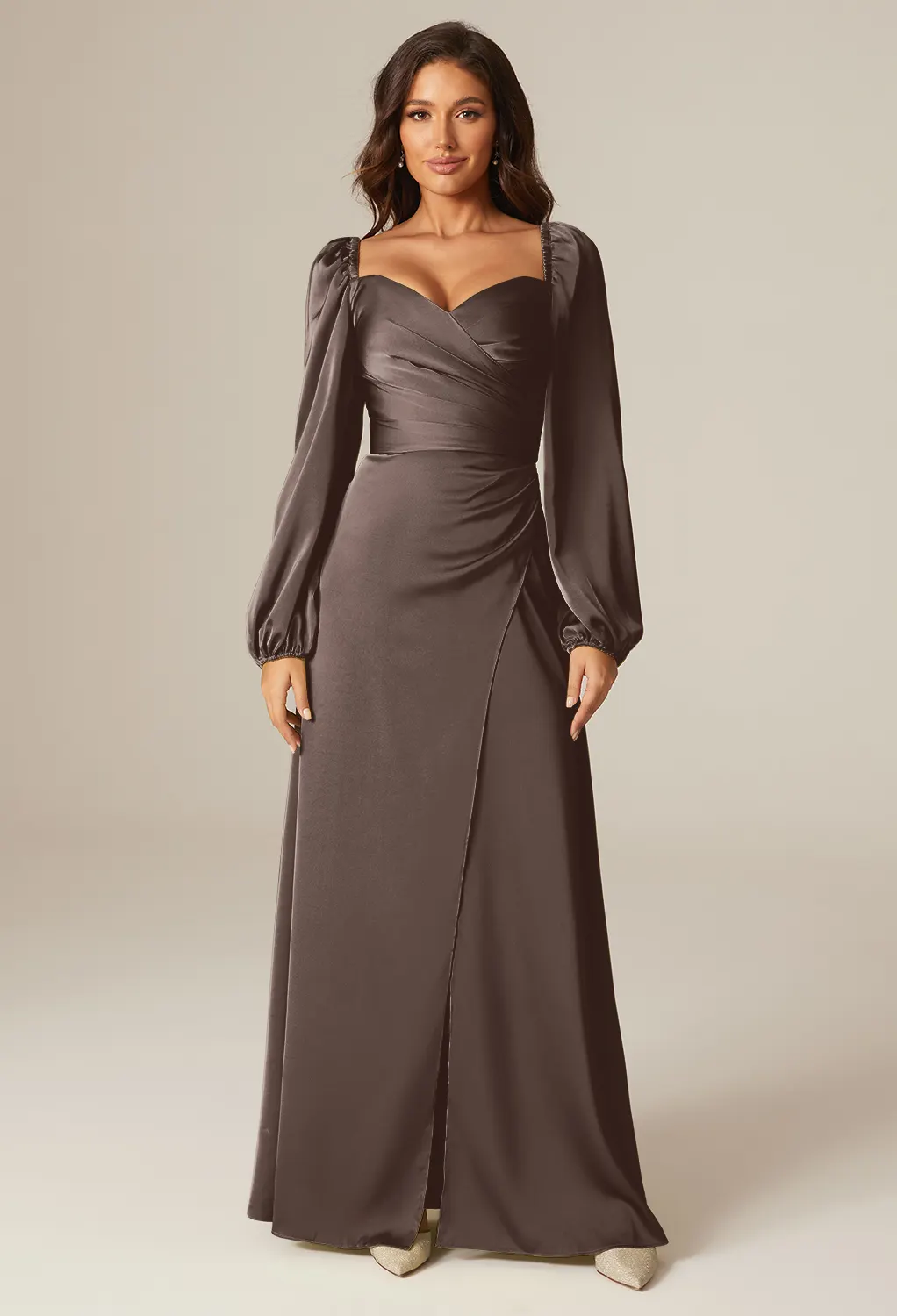 long sleeve formal dresses canada Destination Bridesmaid Long Sleeves Bridesmaid Dresses trabea