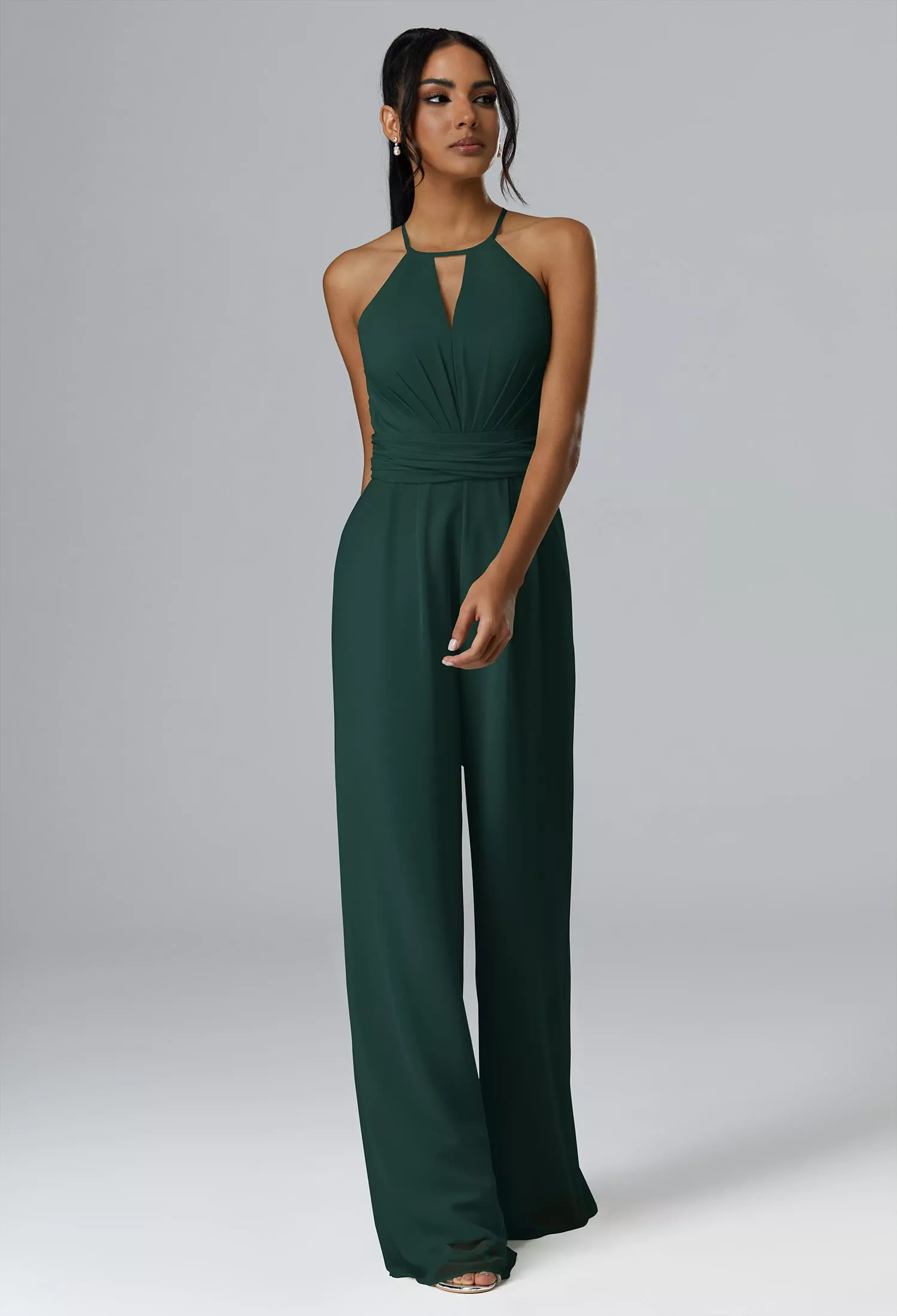 AW Peggie Dark Emerald  Spring Wedding Guest Dresses