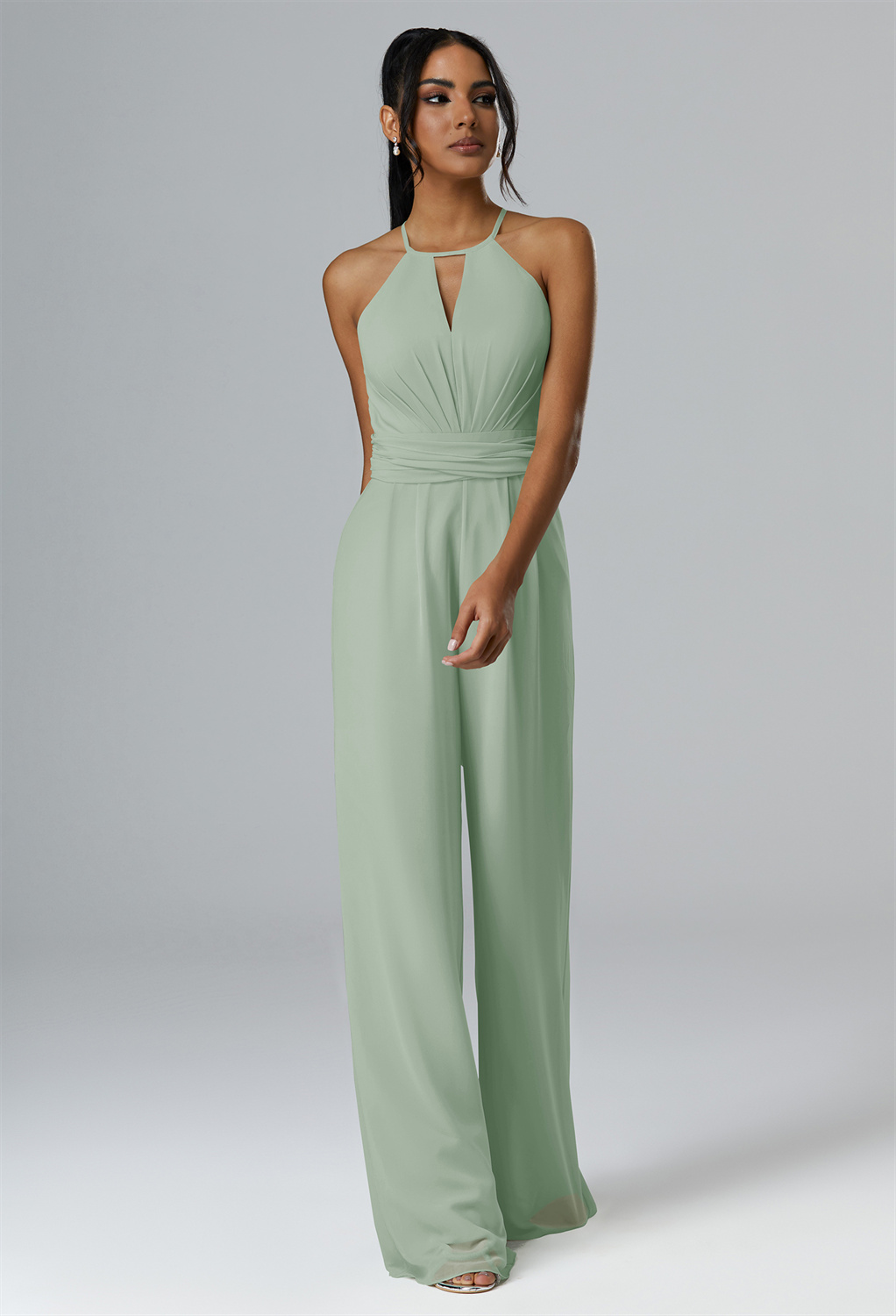 AW Peggie Sage Green  Casual Wedding Guest Dresses