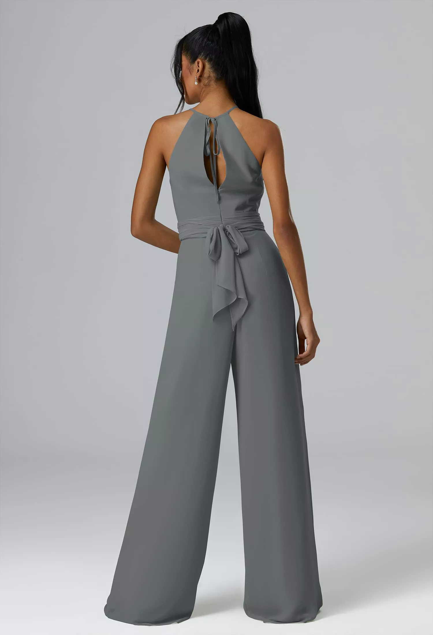 AW Peggie Steel Gray  Spring Wedding Guest Dresses