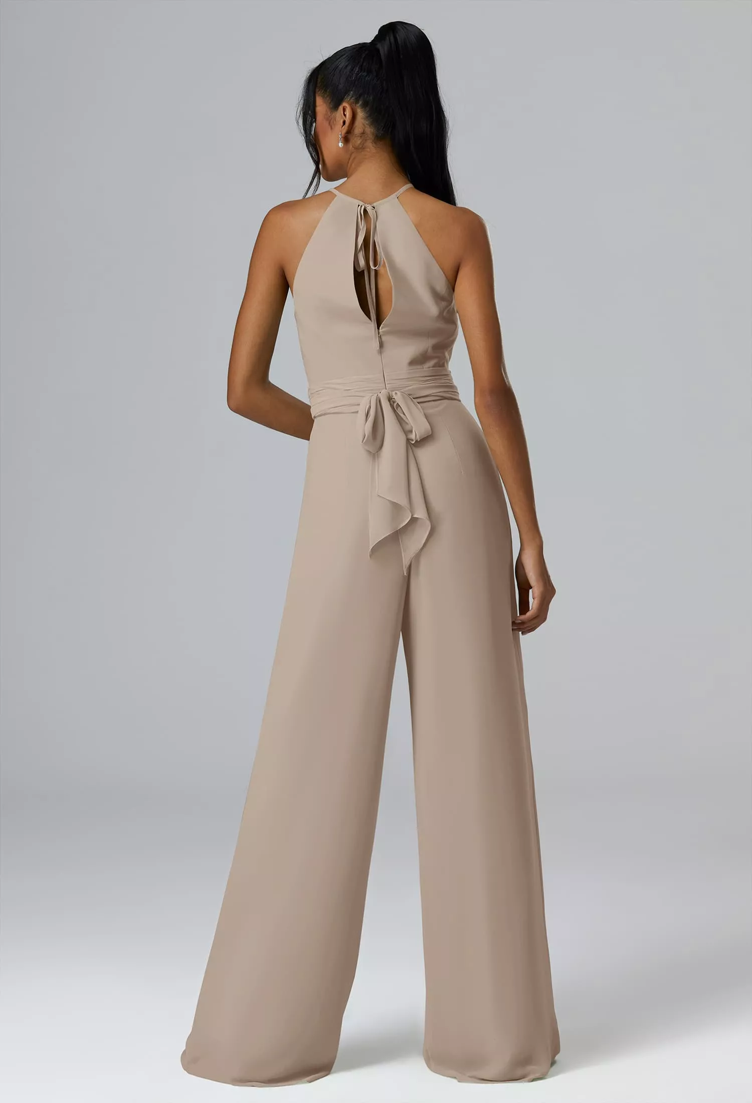 AW Peggie Taupe  Bridesmaid Dresses
