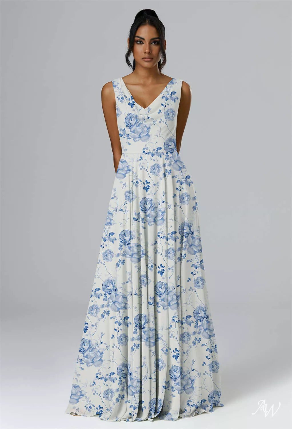 princess polly baby blue dress Blue and Navy Bridesmaid Dresses