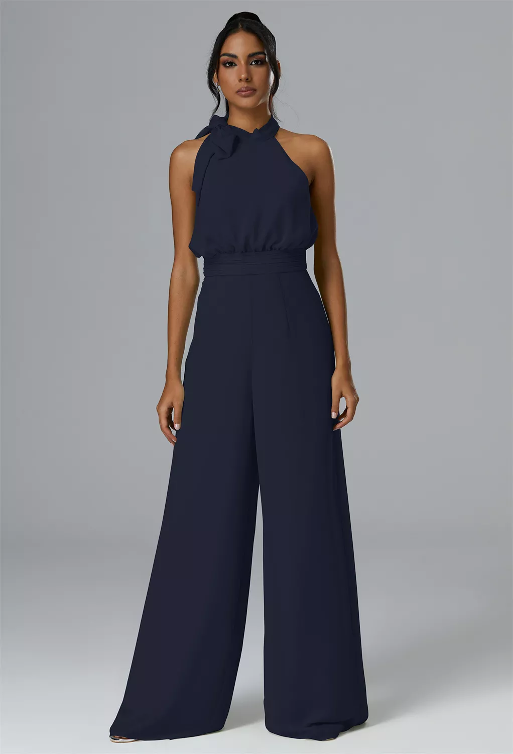 AW Rosalie Dark Navy  Fall Wedding Guest Dresses