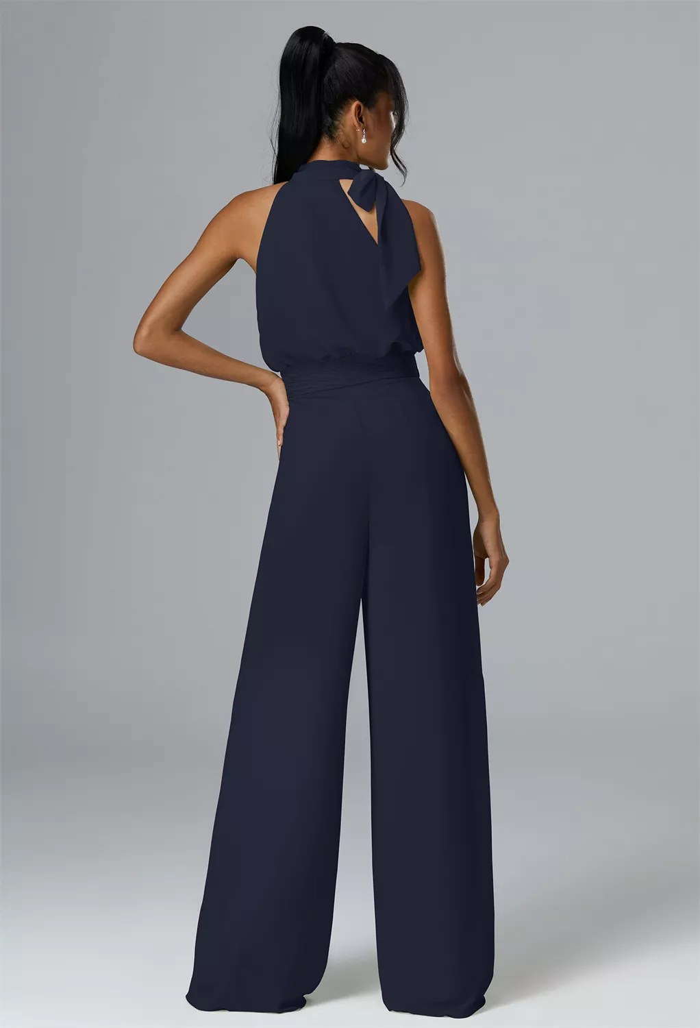 AW Rosalie Dark Navy  Fall Wedding Guest Dresses
