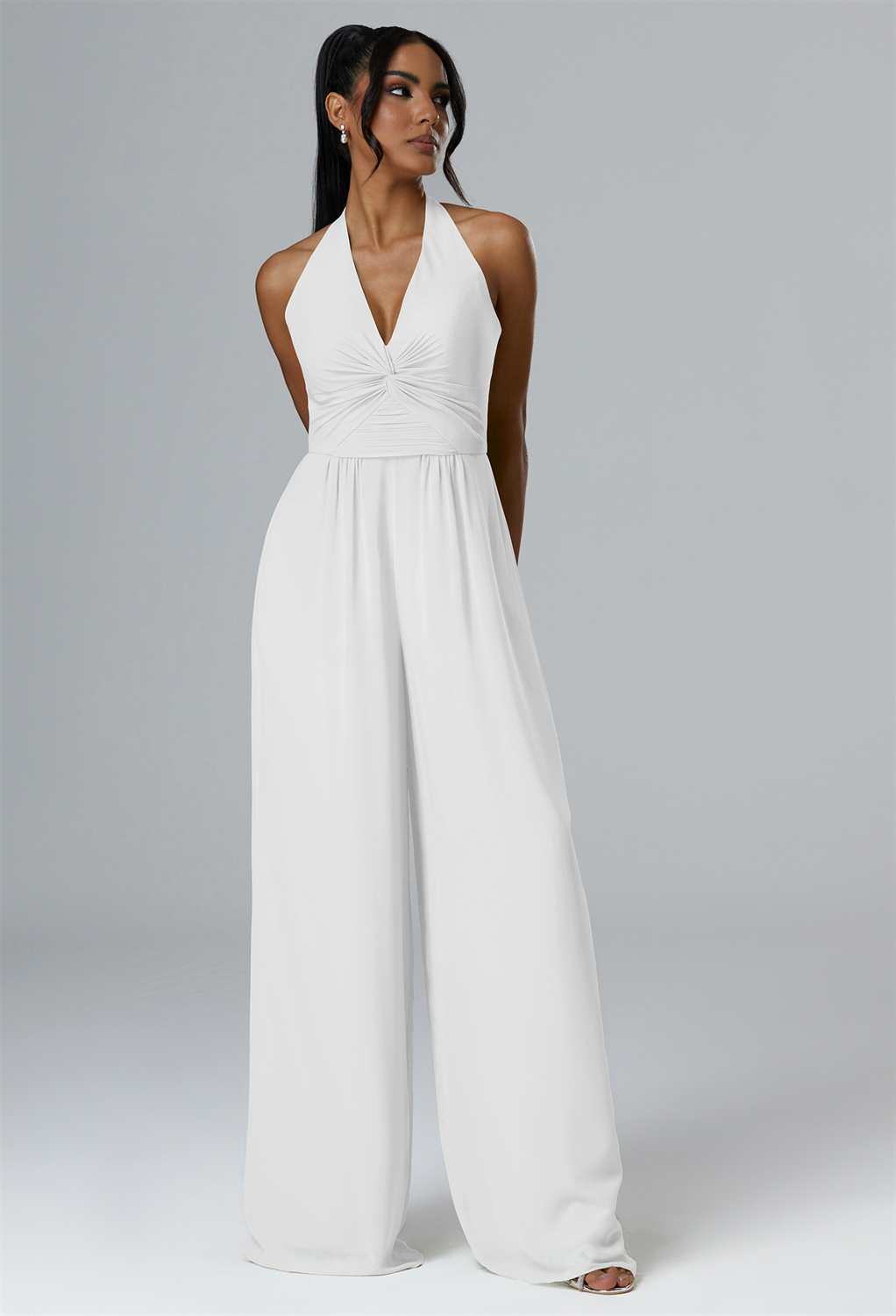 AW Semplice White  Casual Wedding Guest Dresses
