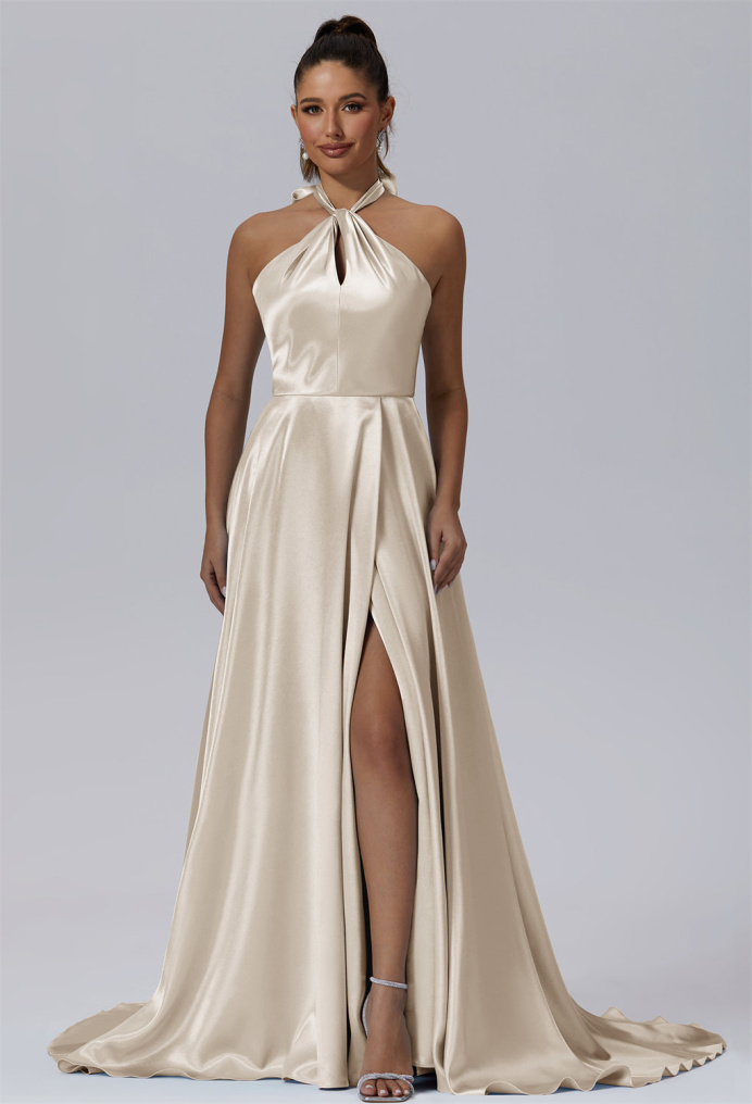 AW Blanch Champagne  Prom Dresses