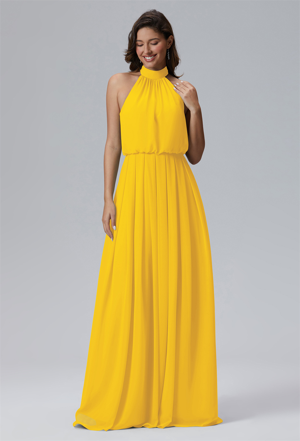 AW Celsius Mustard Yellow  Spring Wedding Guest Dresses