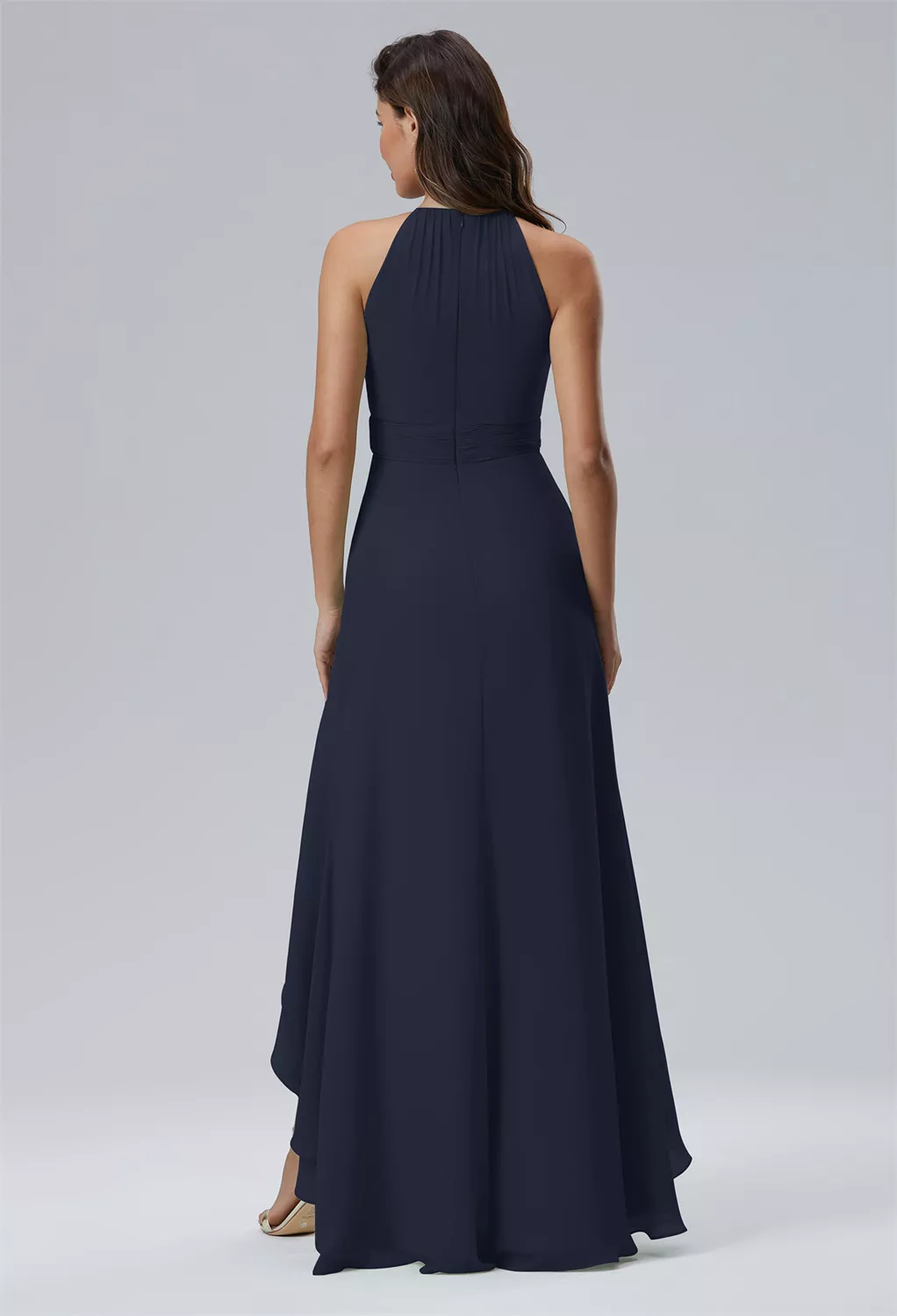 AW Charis Dark Navy  Beach Wedding Guest Dresses