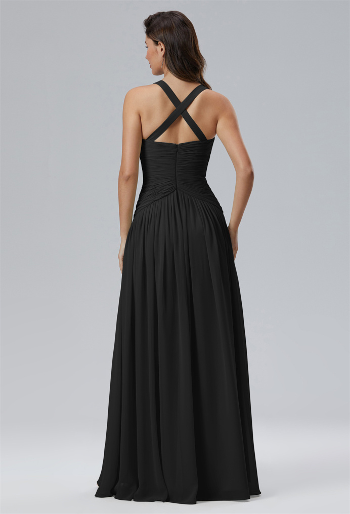 AW Dew Black  Bridesmaid Dresses