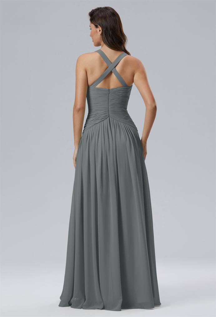 AW Dew Steel Gray  Formal Dresses