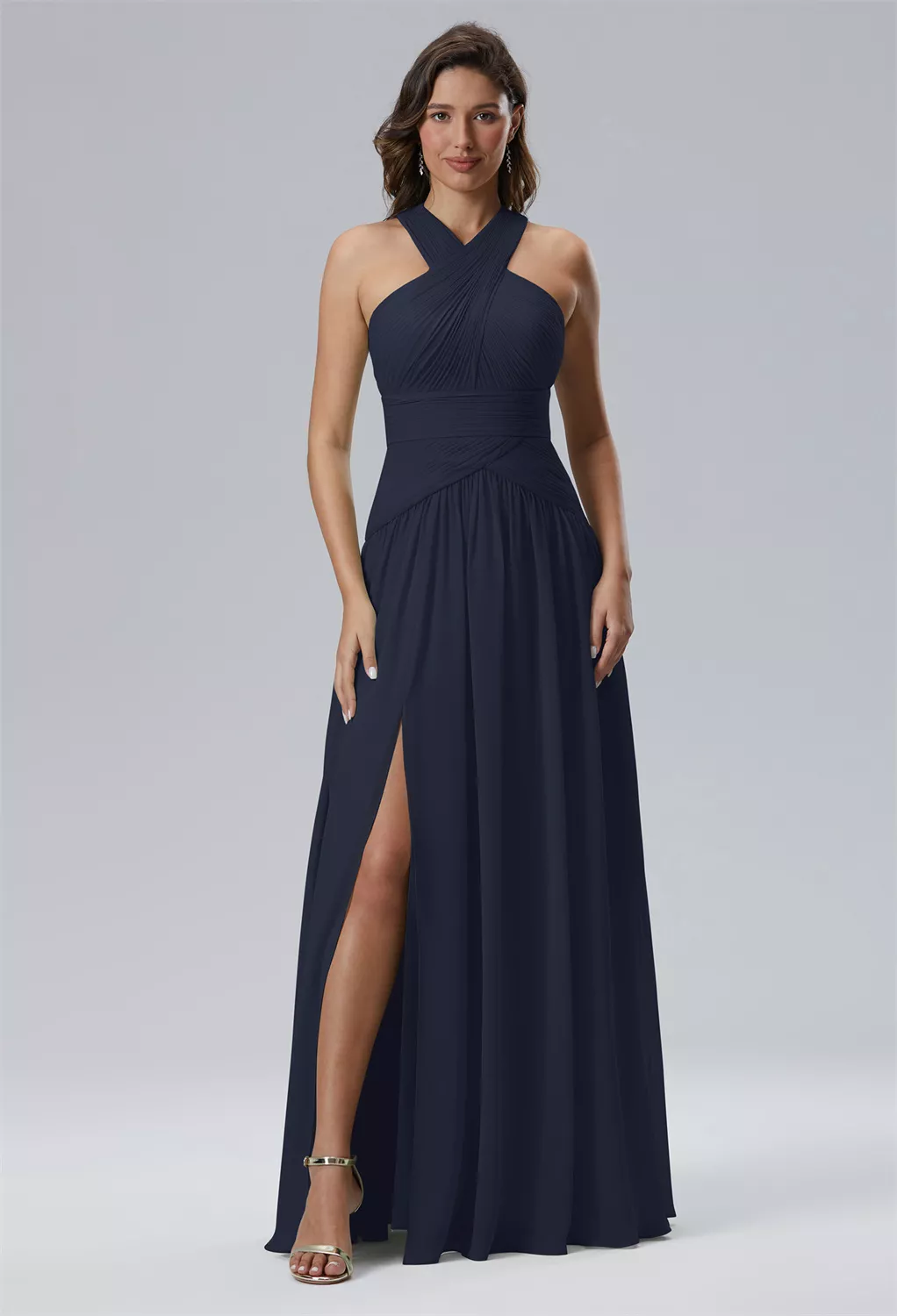 AW Evaporate Dark Navy  Spring Wedding Guest Dresses