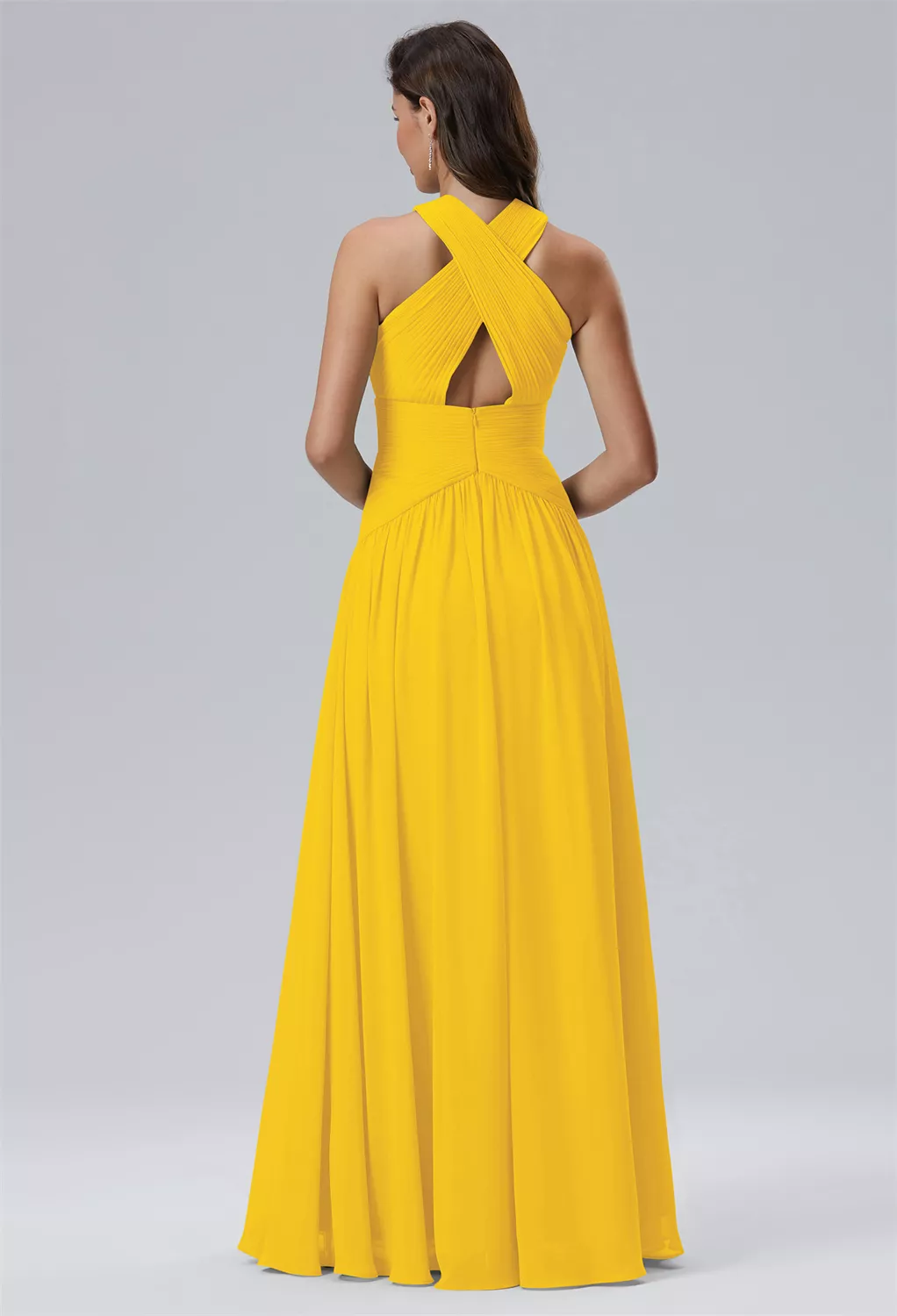 AW Evaporate Mustard Yellow  Fall Wedding Guest Dresses