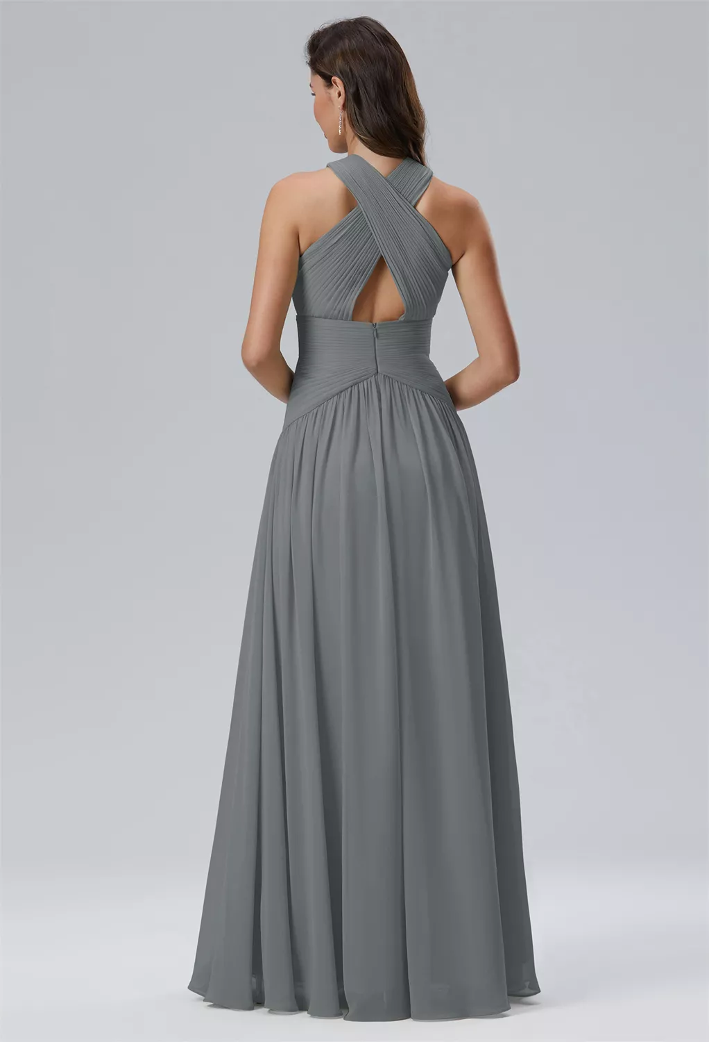 AW Evaporate Steel Gray  Spring Wedding Guest Dresses