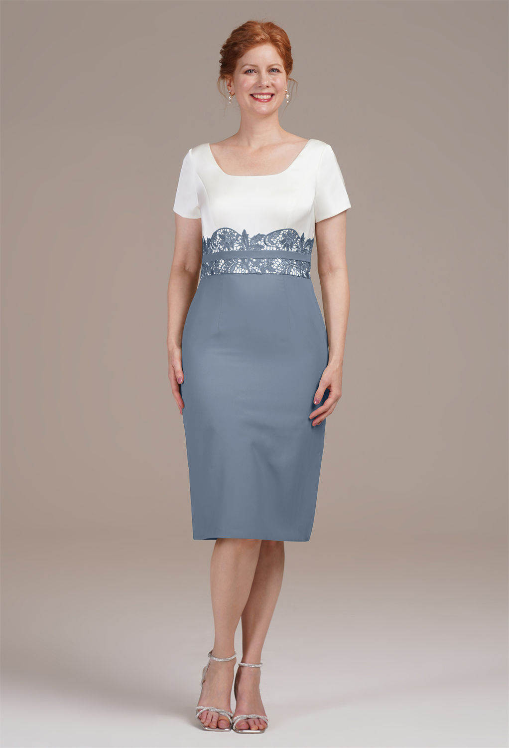 AW Acanthus Light Dusty Blue  Mother of the Bride Dresses