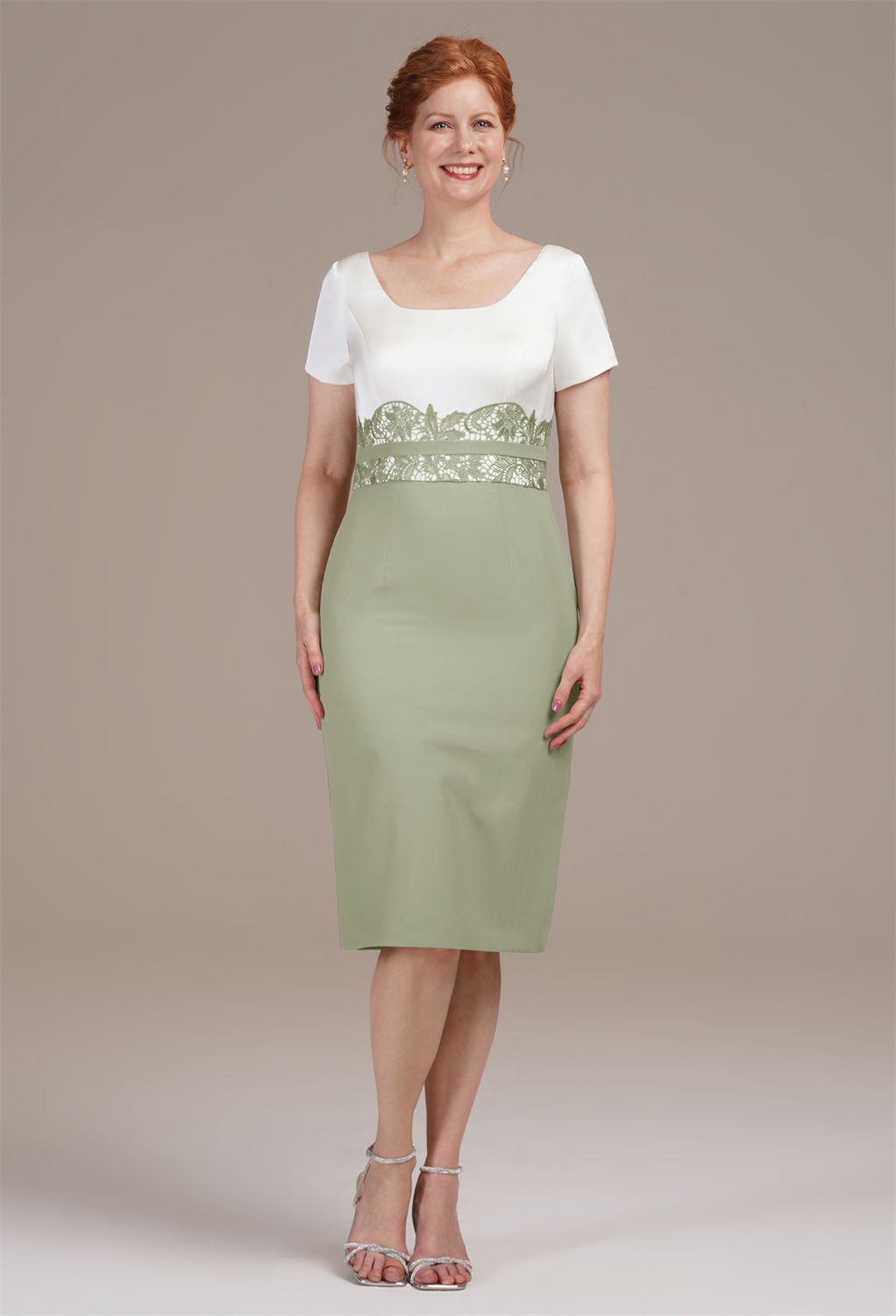 AW Acanthus Sage Green  Spring Mother of The Bride Dresses