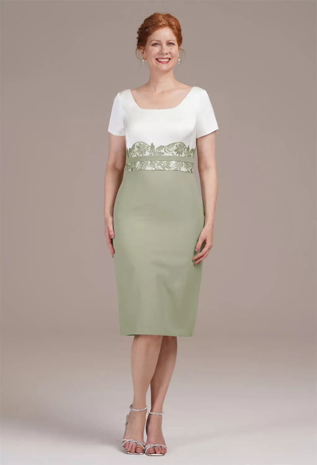 AW Acanthus Sage Green  Spring Mother of The Bride Dresses