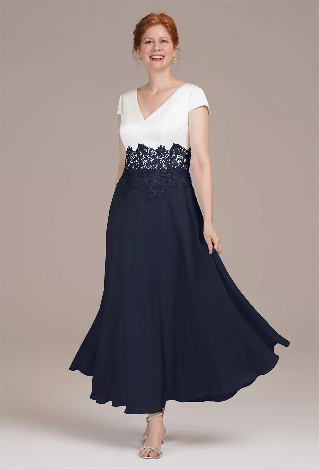 AW Benedicta Dark Navy  Mother of the Bride Dresses