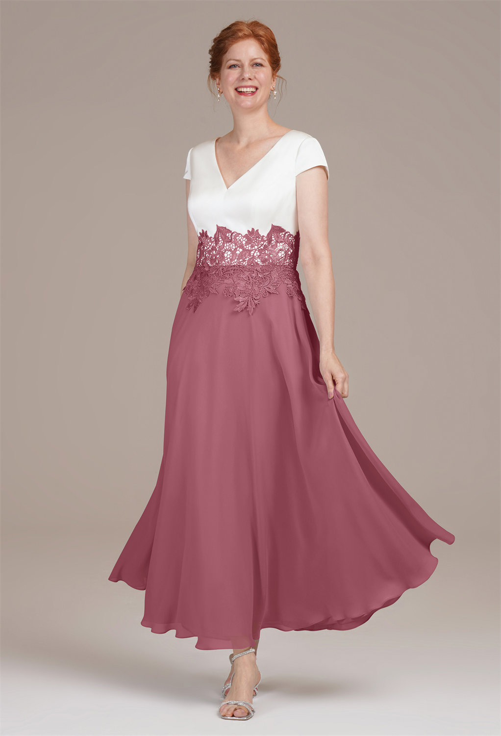 AW Benedicta Desert Rose  Mother of the Bride Dresses