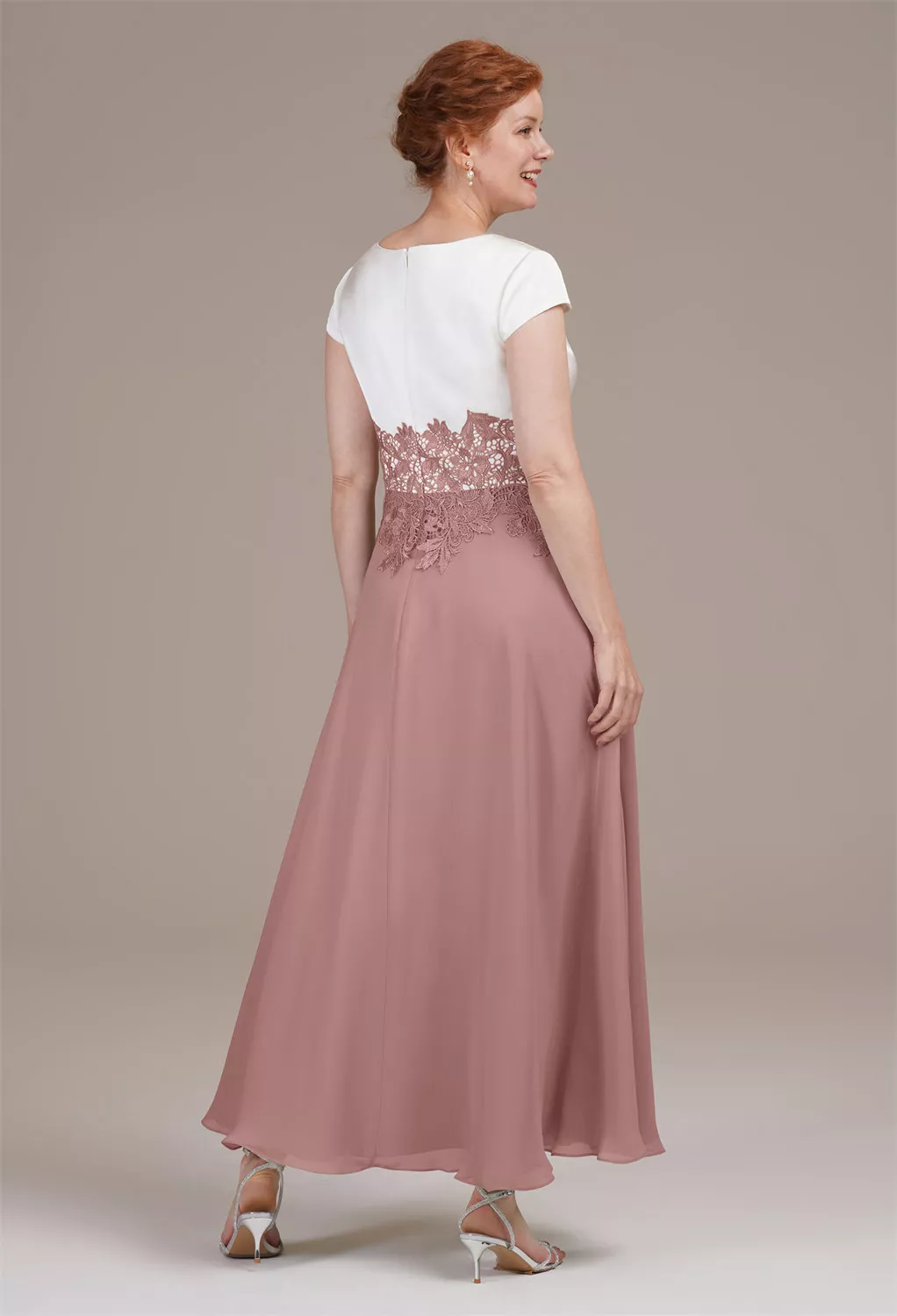 AW Benedicta Dusty Rose  Mother of the Bride Dresses