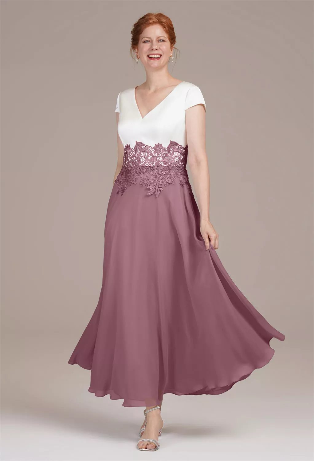 AW Benedicta Mauve Mist  Mother of the Bride Dresses