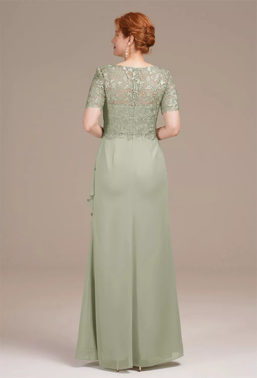 AW Acanthus Sage Green  Mother of the Bride Dresses