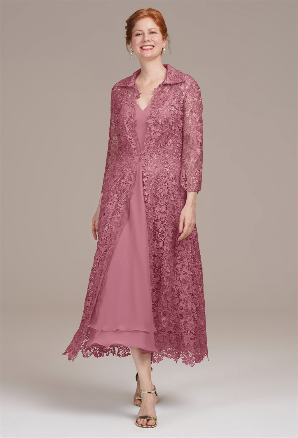 AW Calliope Desert Rose  Mother of the Bride Dresses
