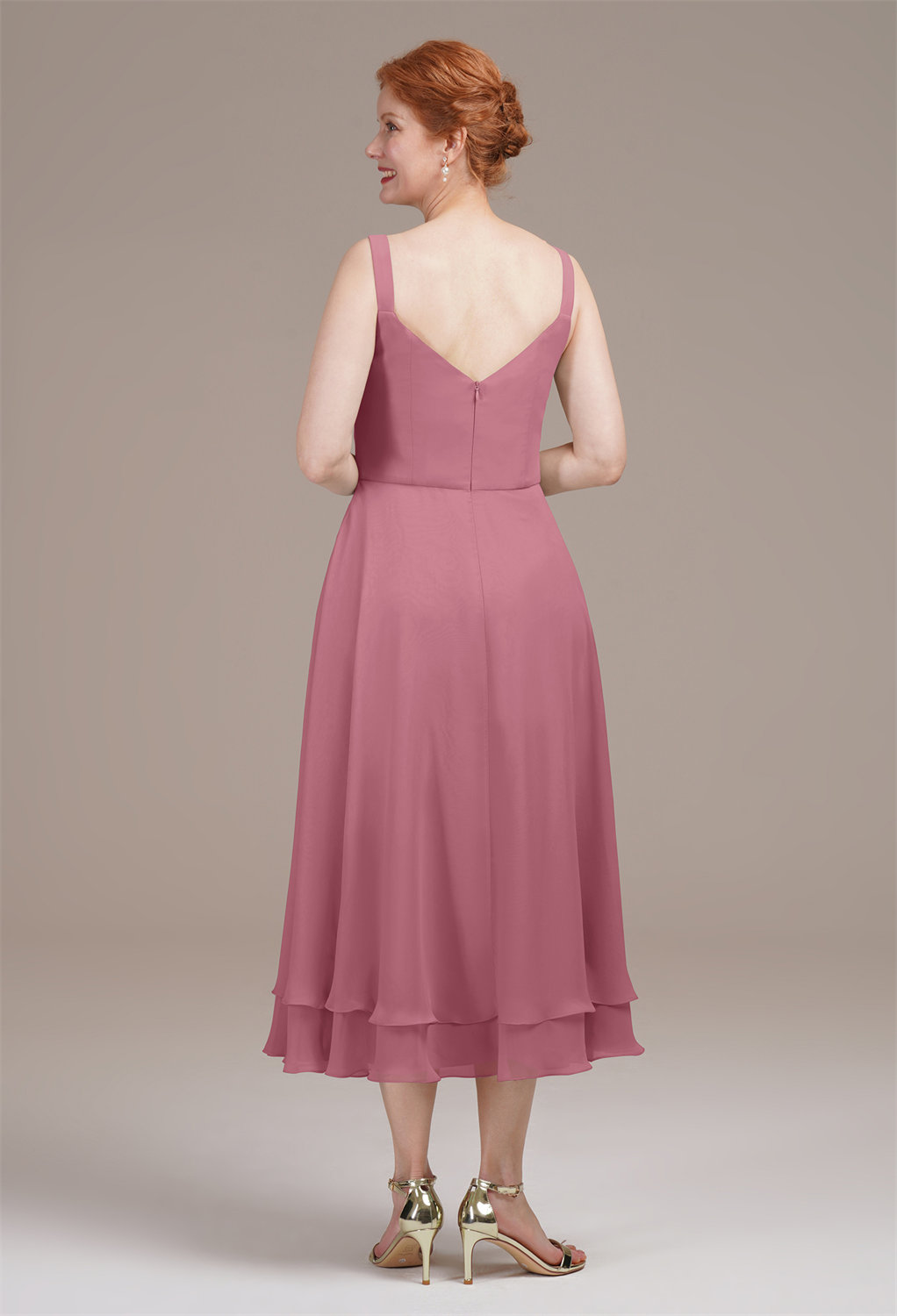 AW Calliope Desert Rose  Mother of the Bride Dresses