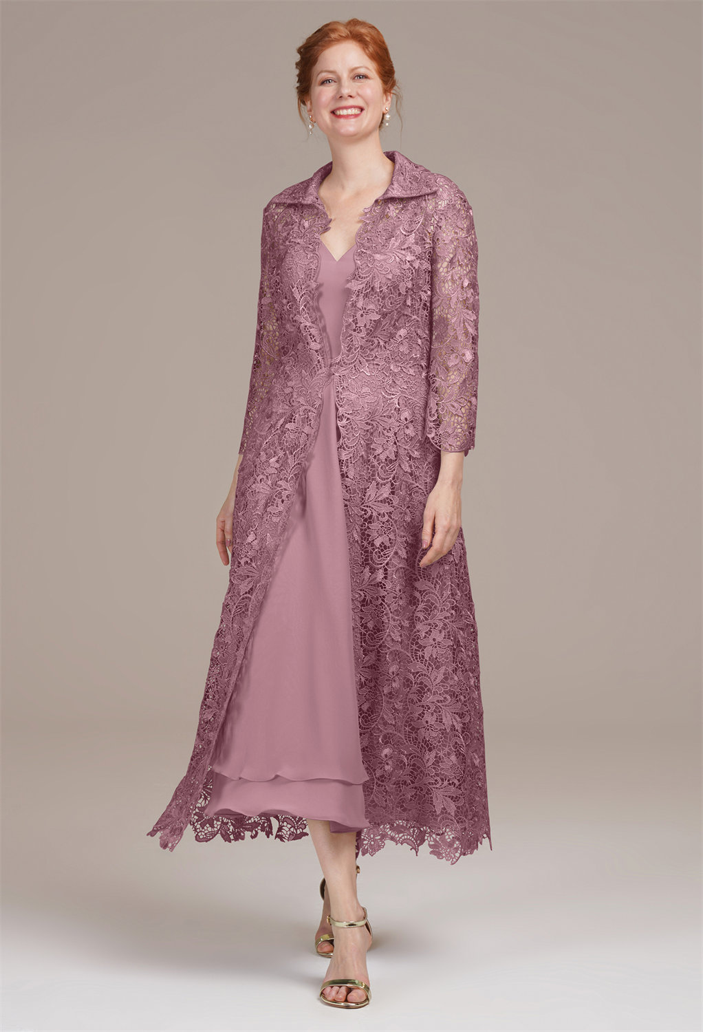 AW Calliope Mauve Mist  Mother of the Bride Dresses