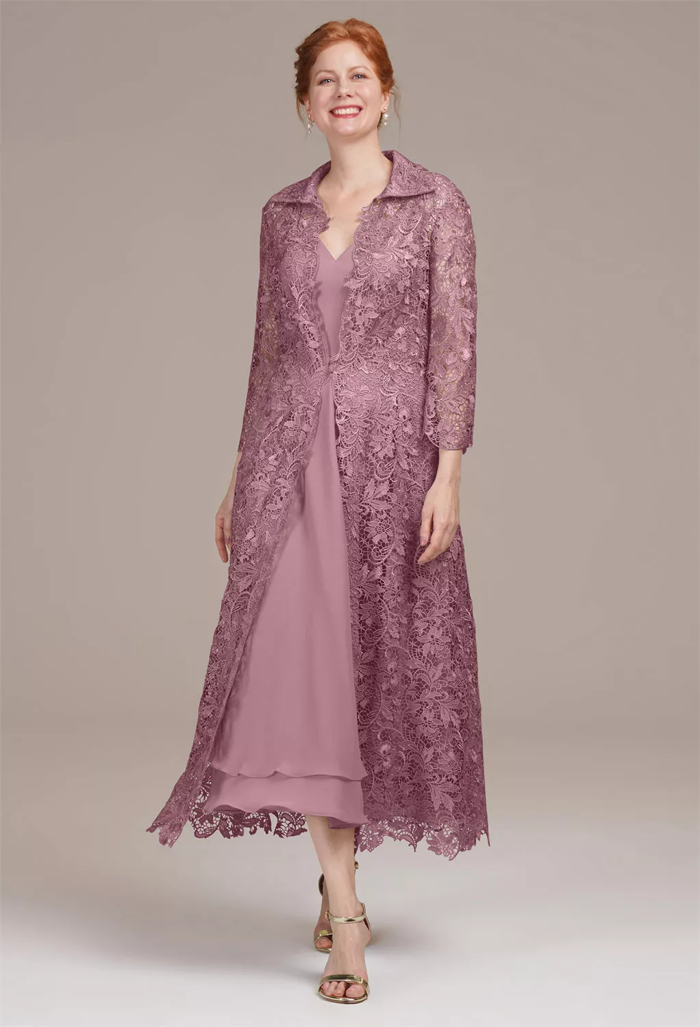 AW Calliope Mauve Mist  Mother of the Bride Dresses