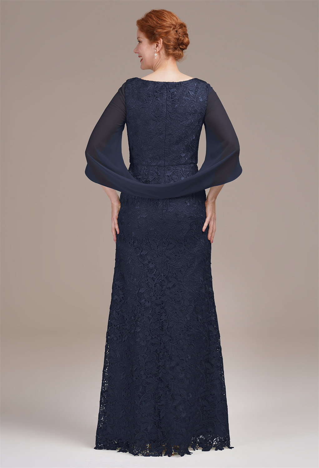 AW Circe Dark Navy  Mother of the Bride Dresses