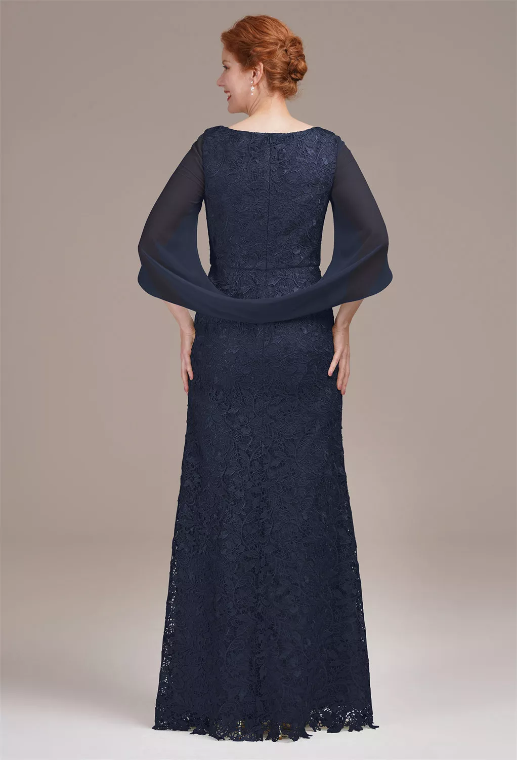 AW Circe Dark Navy  Mother of the Bride Dresses