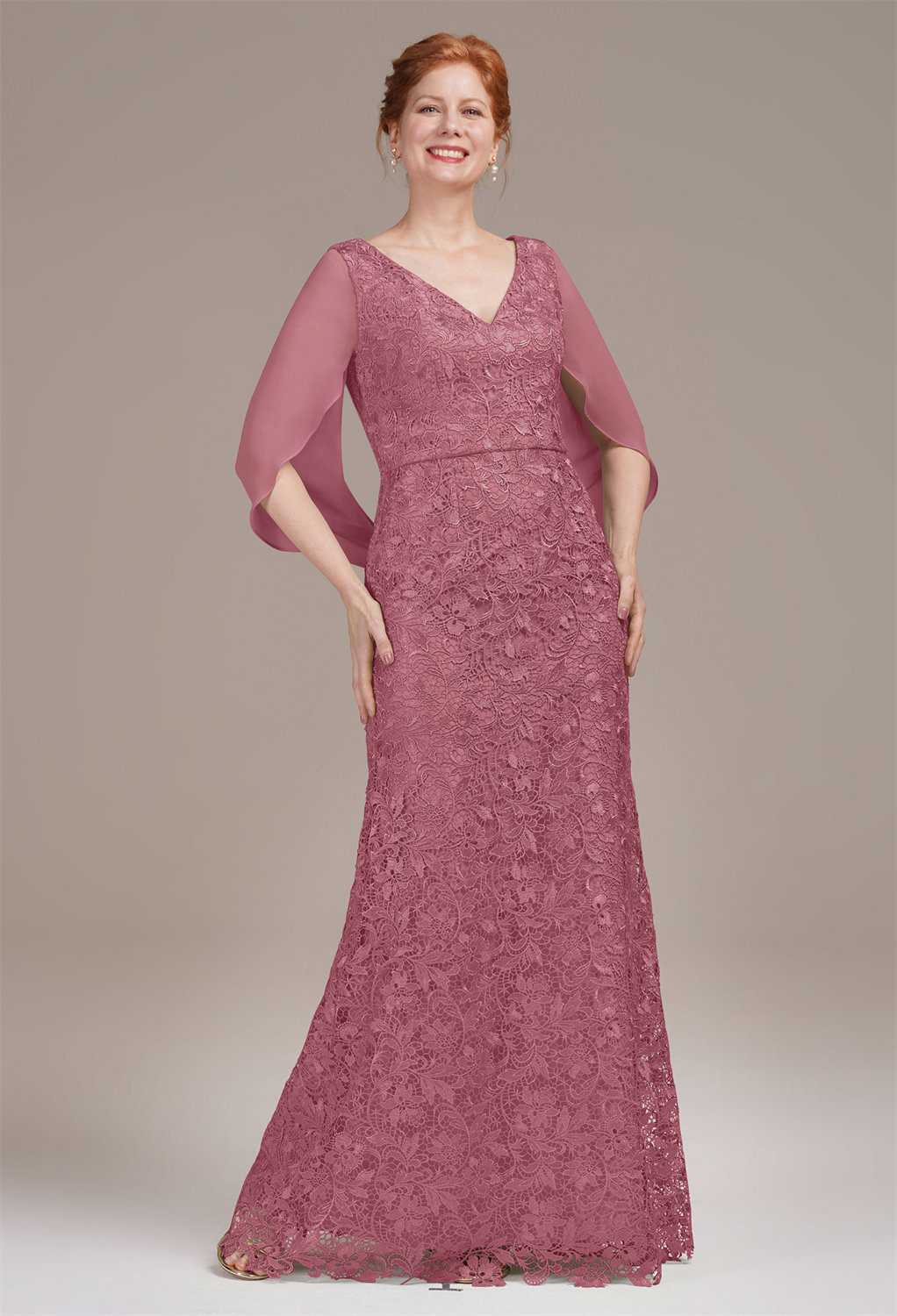 AW Circe Desert Rose  Mother of the Bride Dresses