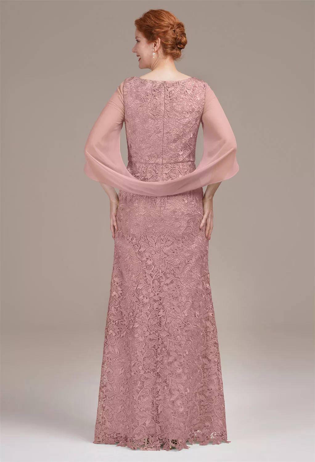 AW Circe Dusty Rose  Mother of the Bride Dresses