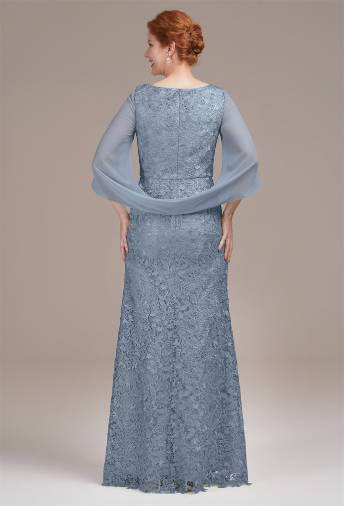 AW Circe Light Dusty Blue  Mother of the Bride Dresses