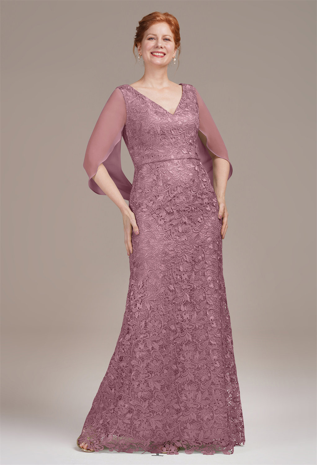 AW Circe Mauve Mist  Mother of the Bride Dresses