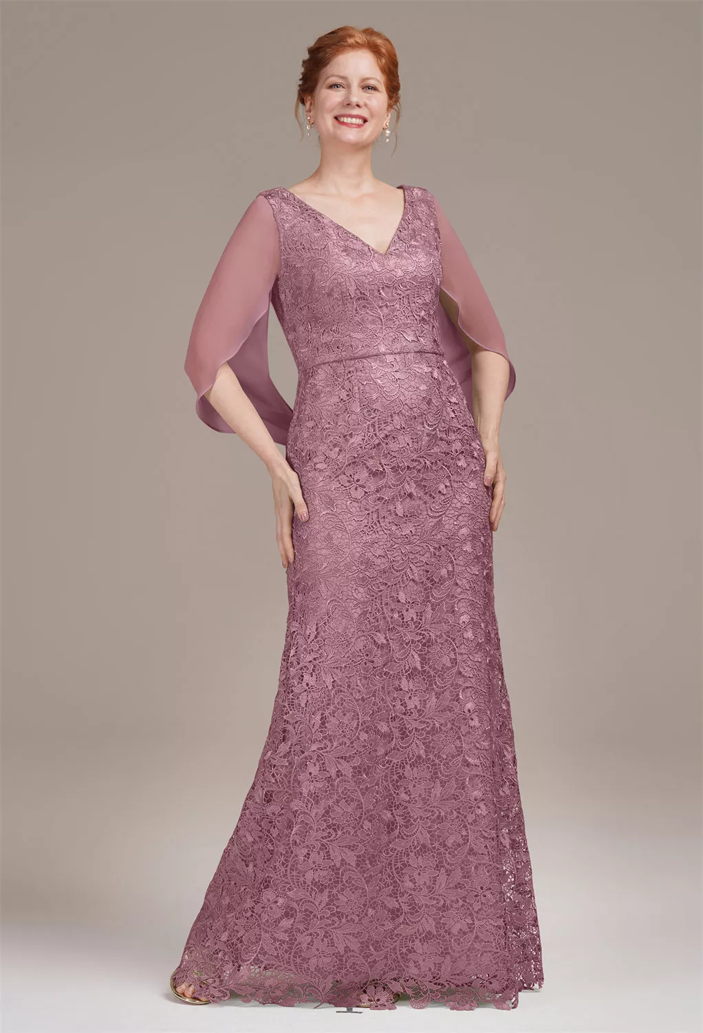 AW Circe Mauve Mist  Mother of the Bride Dresses