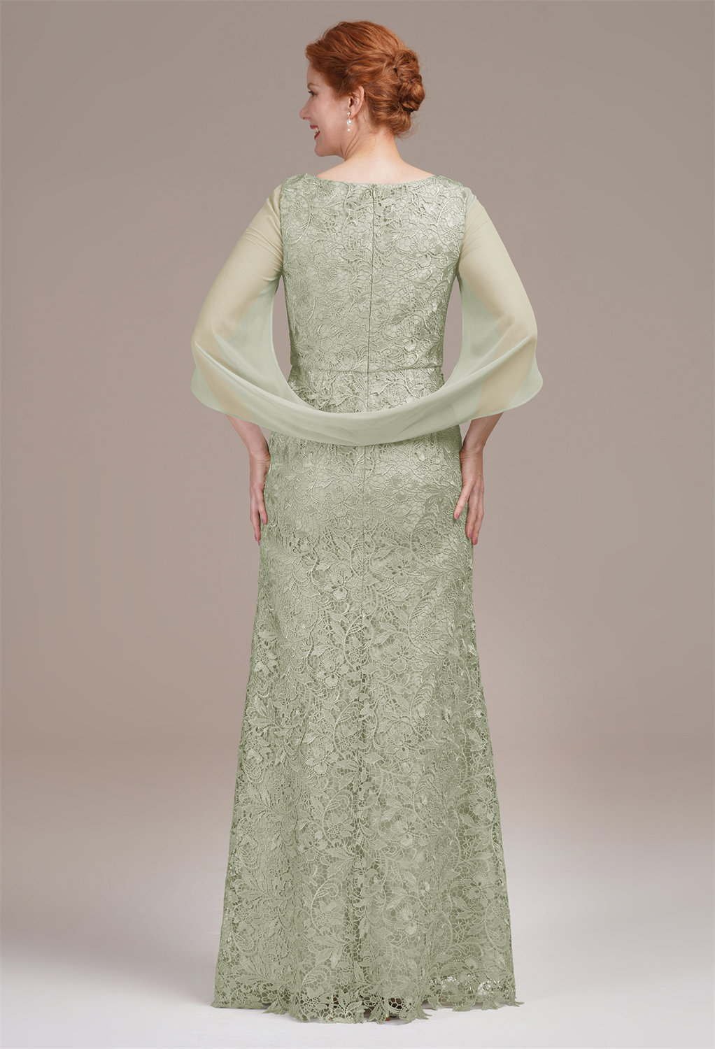 AW Circe Sage Green  Mother of the Bride Dresses