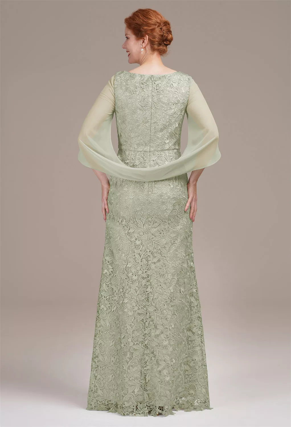 AW Circe Sage Green  Mother of the Bride Dresses