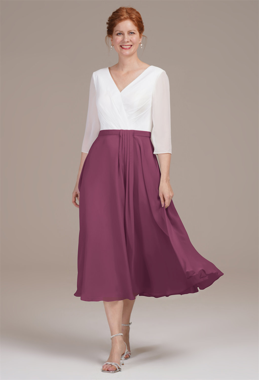 AW Difluence Chianti  Mother of the Bride Dresses