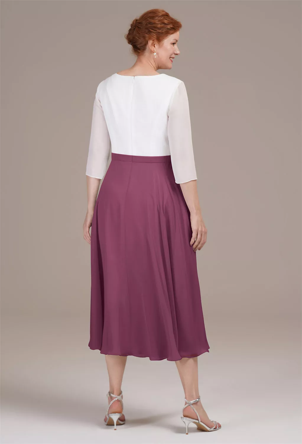 AW Difluence Chianti  Spring Mother of The Bride Dresses